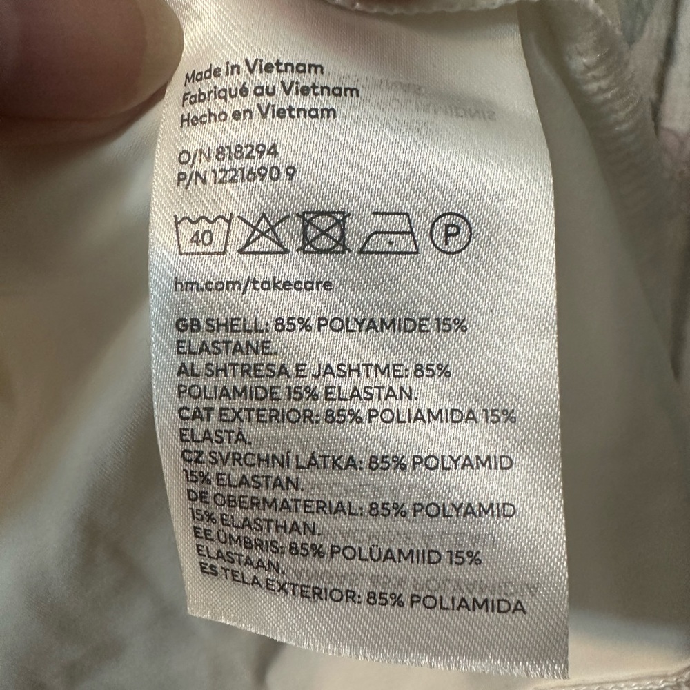 Two pack Black and Cream Sqaure Neck Tank Tops - Picture 6 of 6